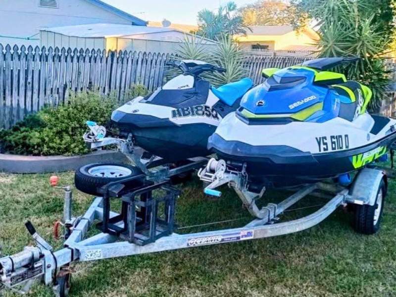 Sea-Doo Wake 155 & 3up Spark -both low hours