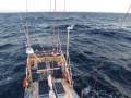 Custom:Solar panels - fixed at sea but pointable in port