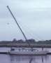 Custom:Tabernacle mast lowered or raised using genoa pole and anchor winch
