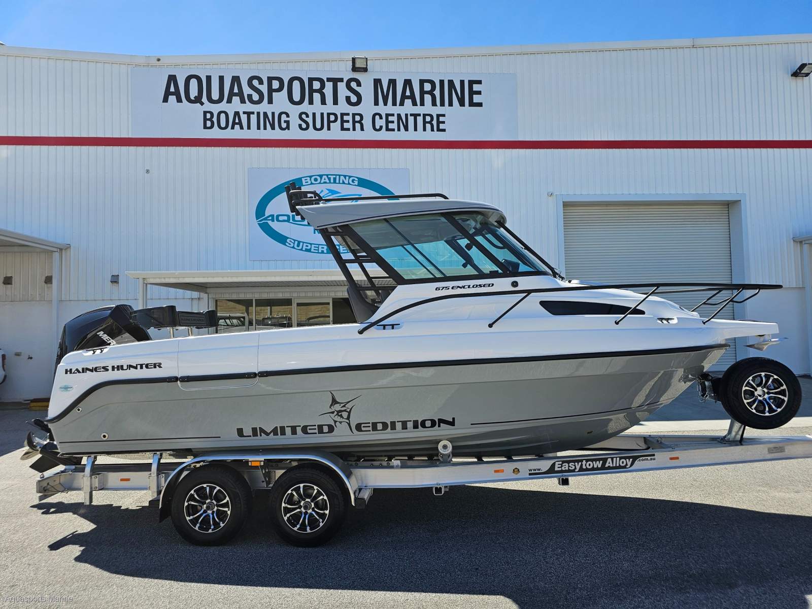 New Haines Hunter 675 Enclosed Limited Black Out Edition