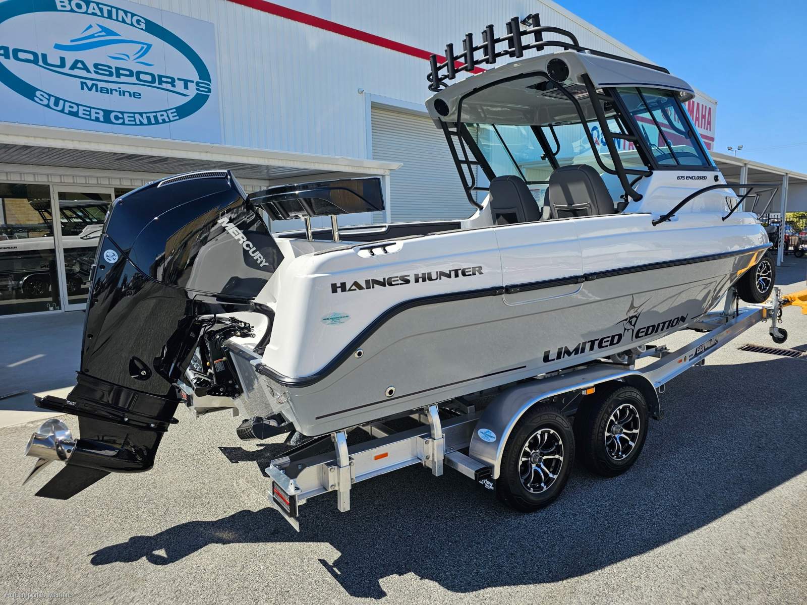 New Haines Hunter 675 Enclosed Limited Black Out Edition