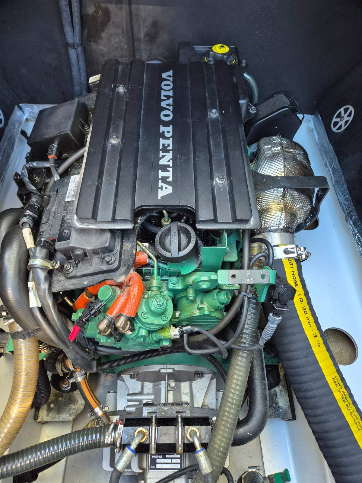 A pair of Volvo Penta D3's, 220 Hp