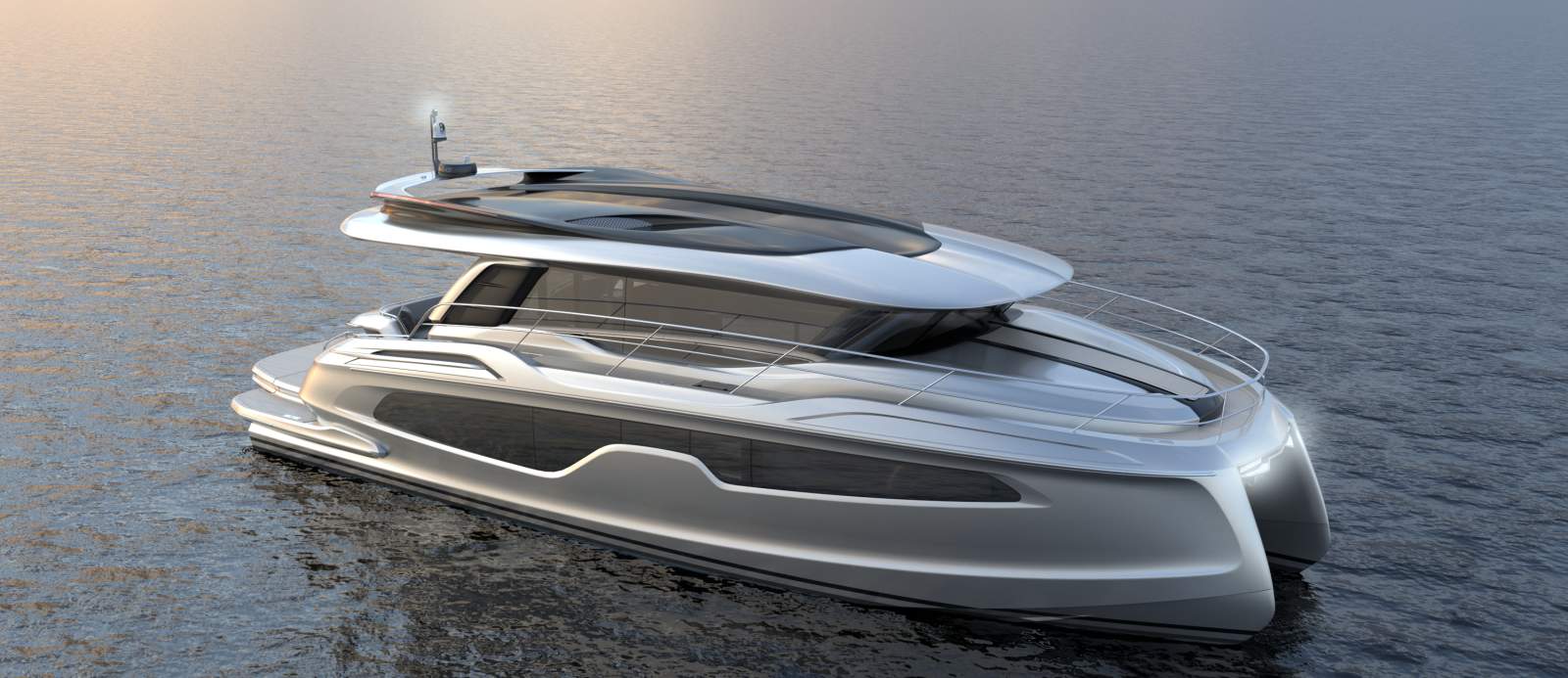 HH Catamarans HH55PC XXL Sedan 27kn cruise. 35+kn thrill, future of Power Cats
