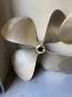 Surplus to requirement. Fitted 5 blade propellors