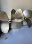 Surplus to requirement. Fitted 5 blade propellors
