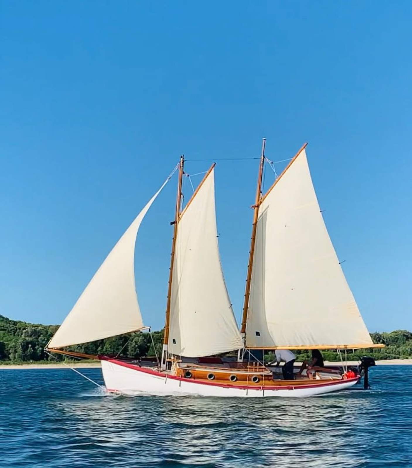 George Stadel Traditional Gaff Rig George Stadel Jr
