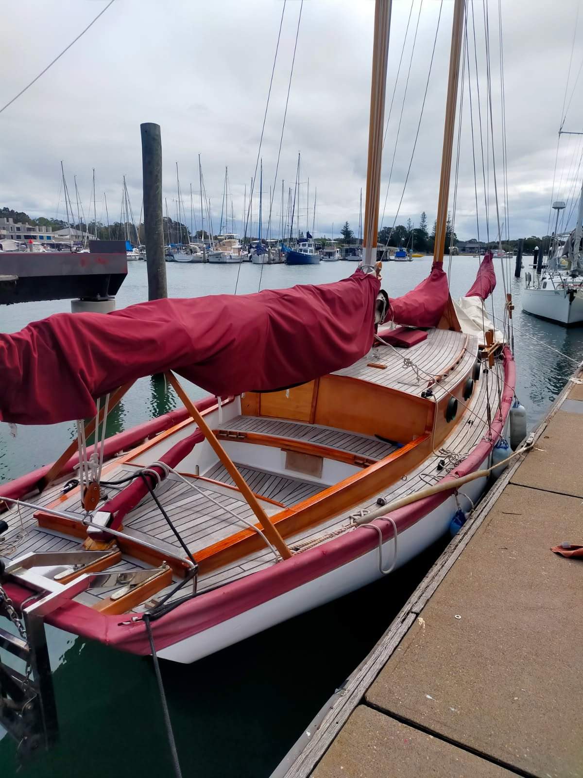 George Stadel Traditional Gaff Rig George Stadel Jr