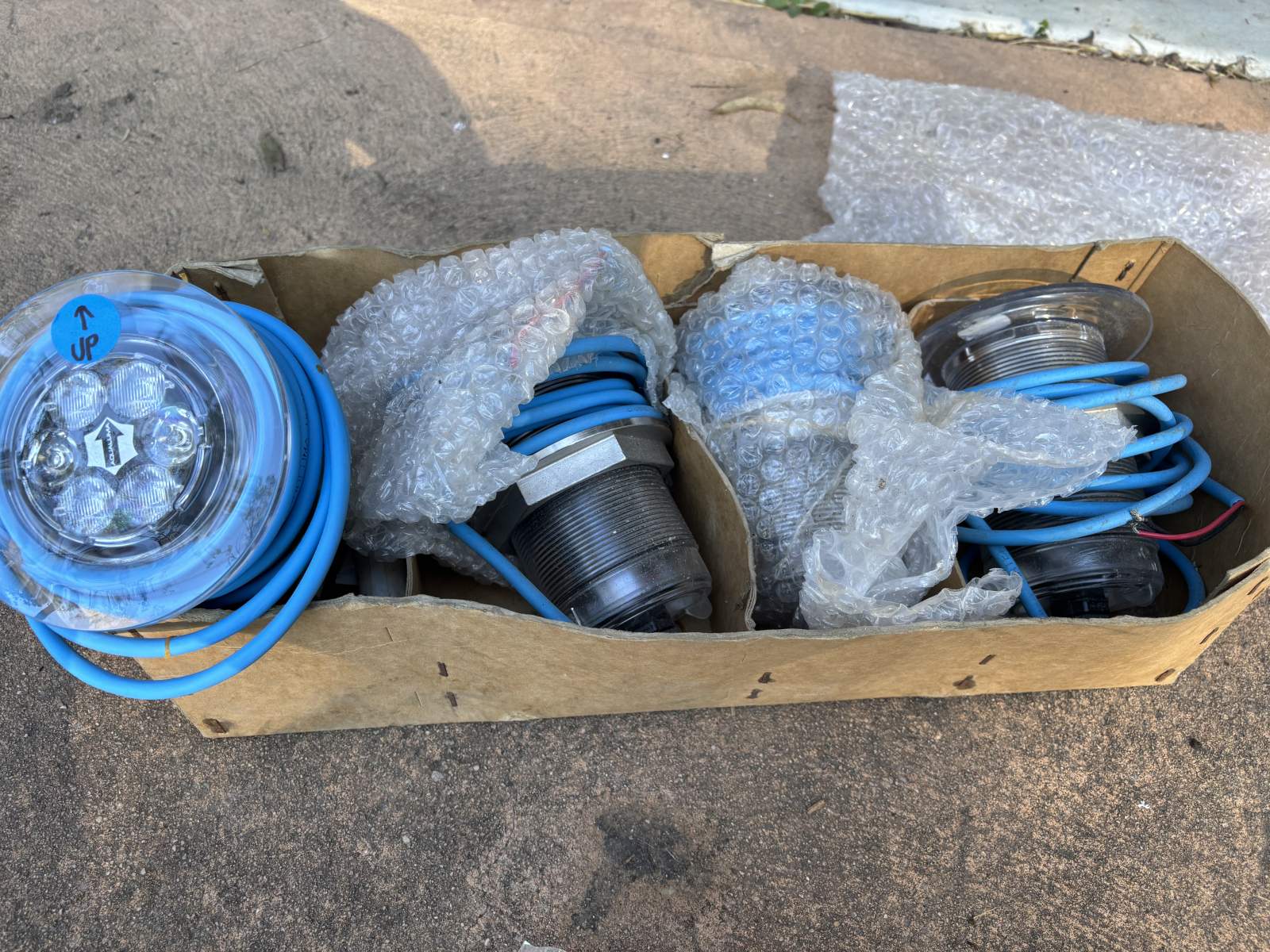 Aqualuma Led underwater lights