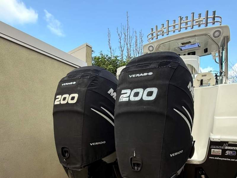 Mercury 200HP L6 Verado 2x Motors (2018)
