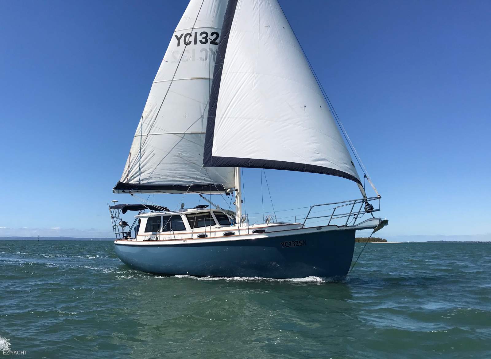Cloudy Bay 33 Motor Sailor -Composite Western Red Cedar Motor Sailer