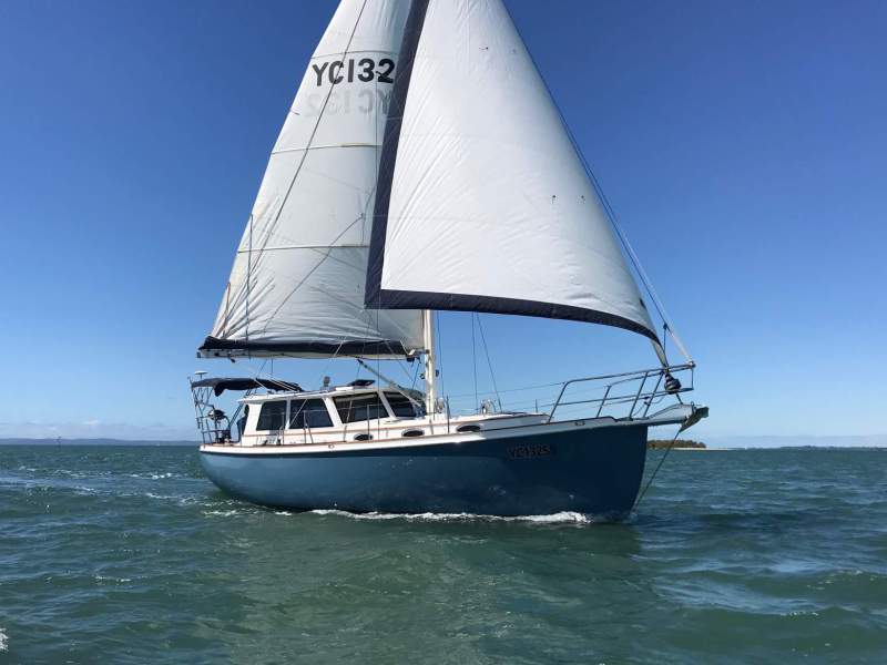 Cloudy Bay 33 Motor Sailor -Composite Western Red Cedar Motor Sailer