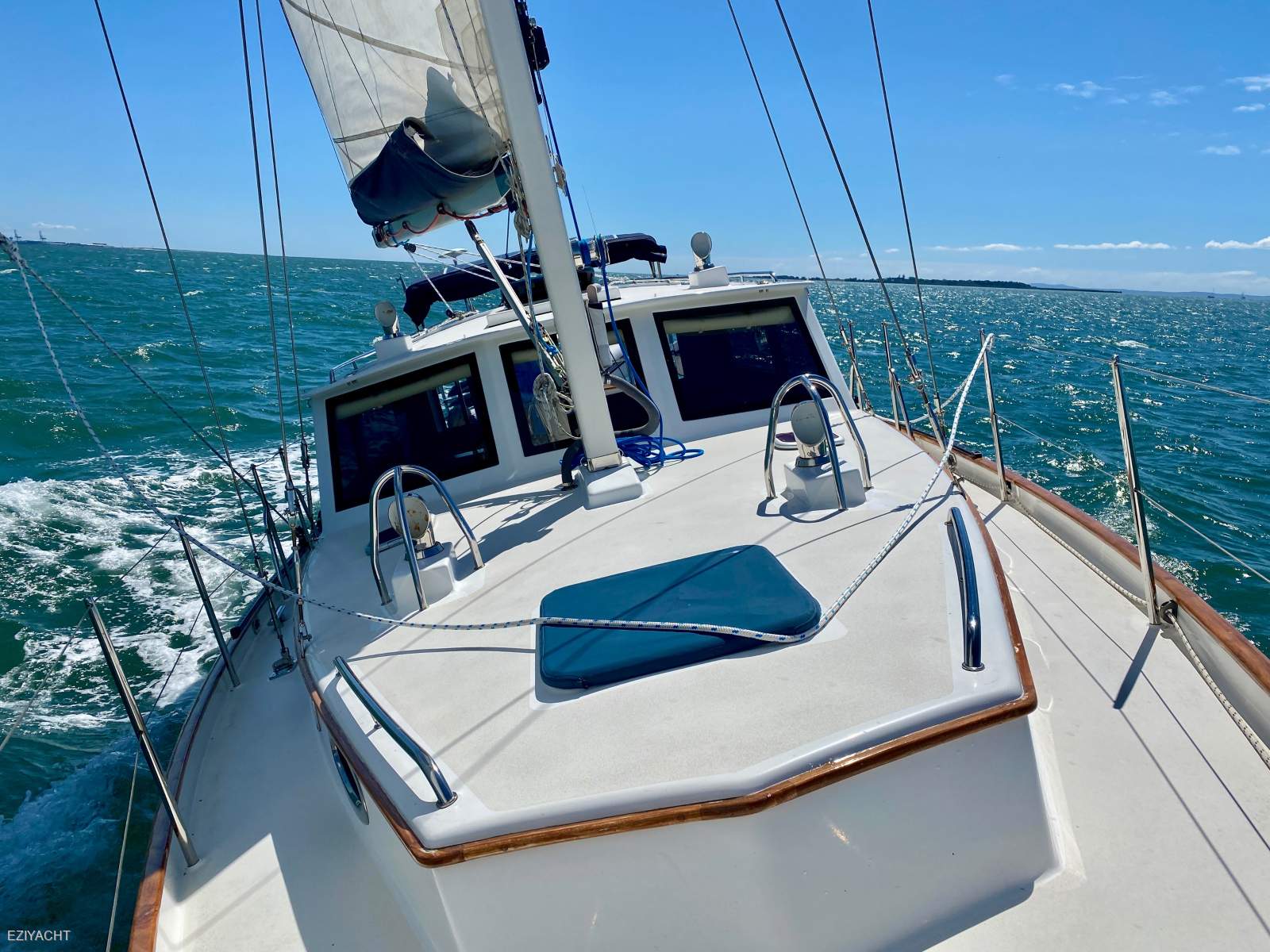 Cloudy Bay 33 Motor Sailor -Composite Western Red Cedar Motor Sailer