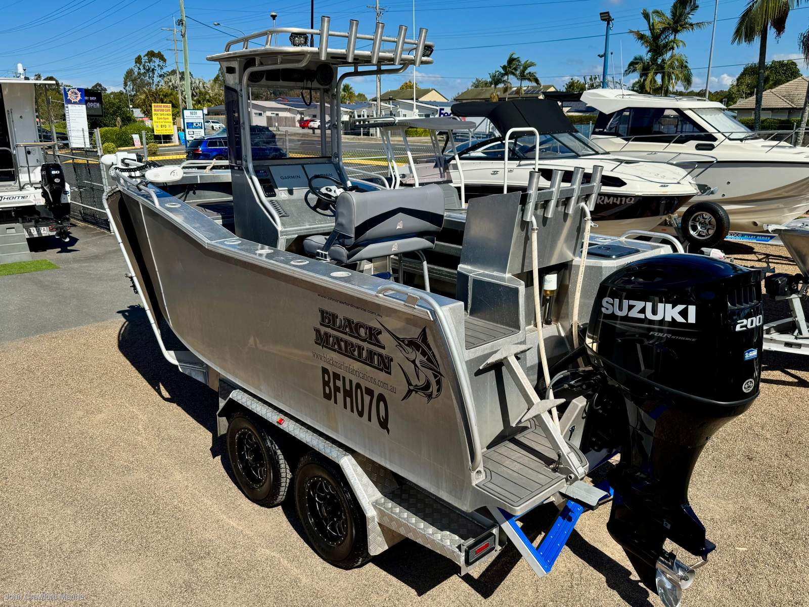 Black Marlin Centre Console 6.2