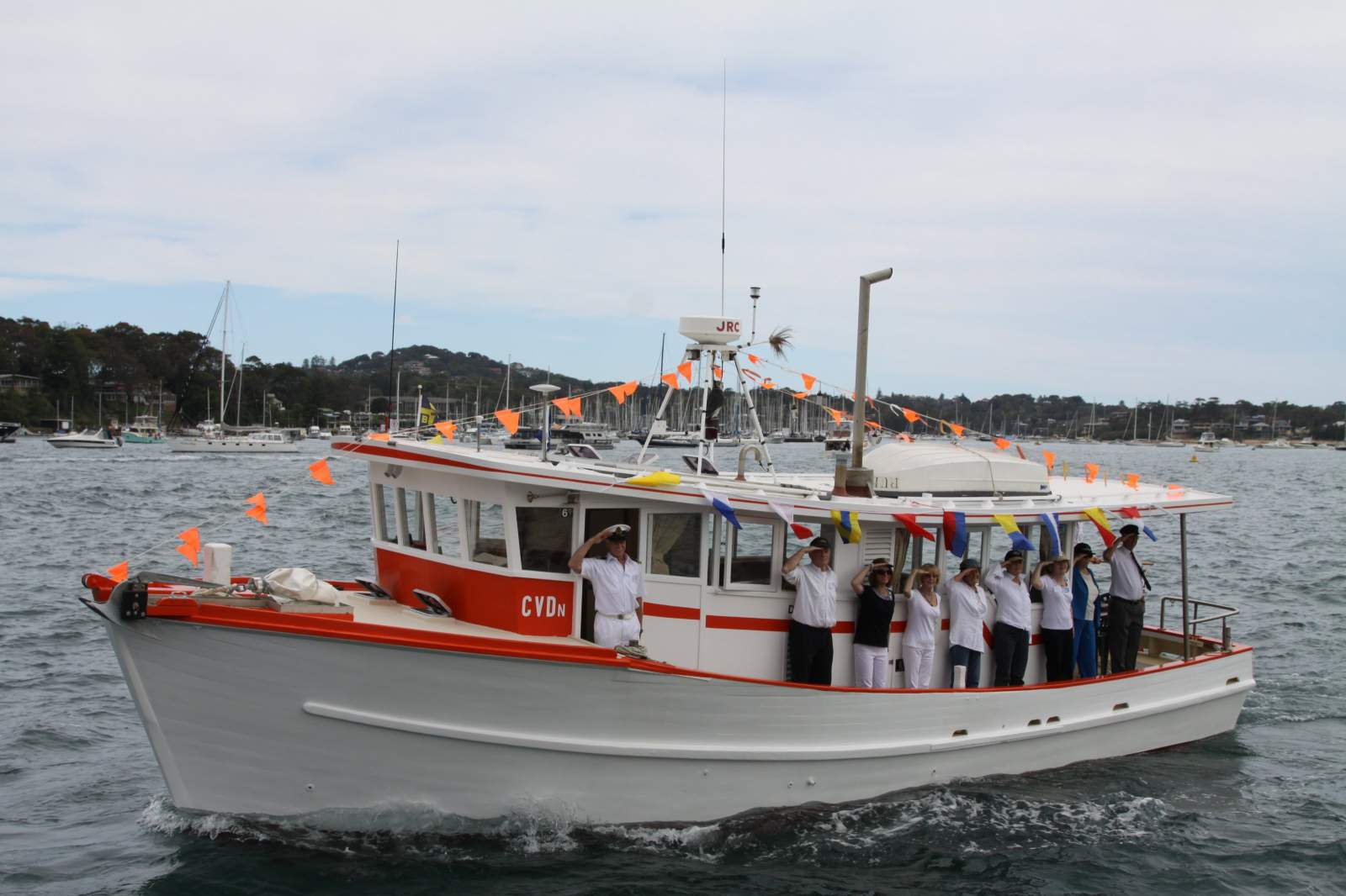 Custom built converted trawler
