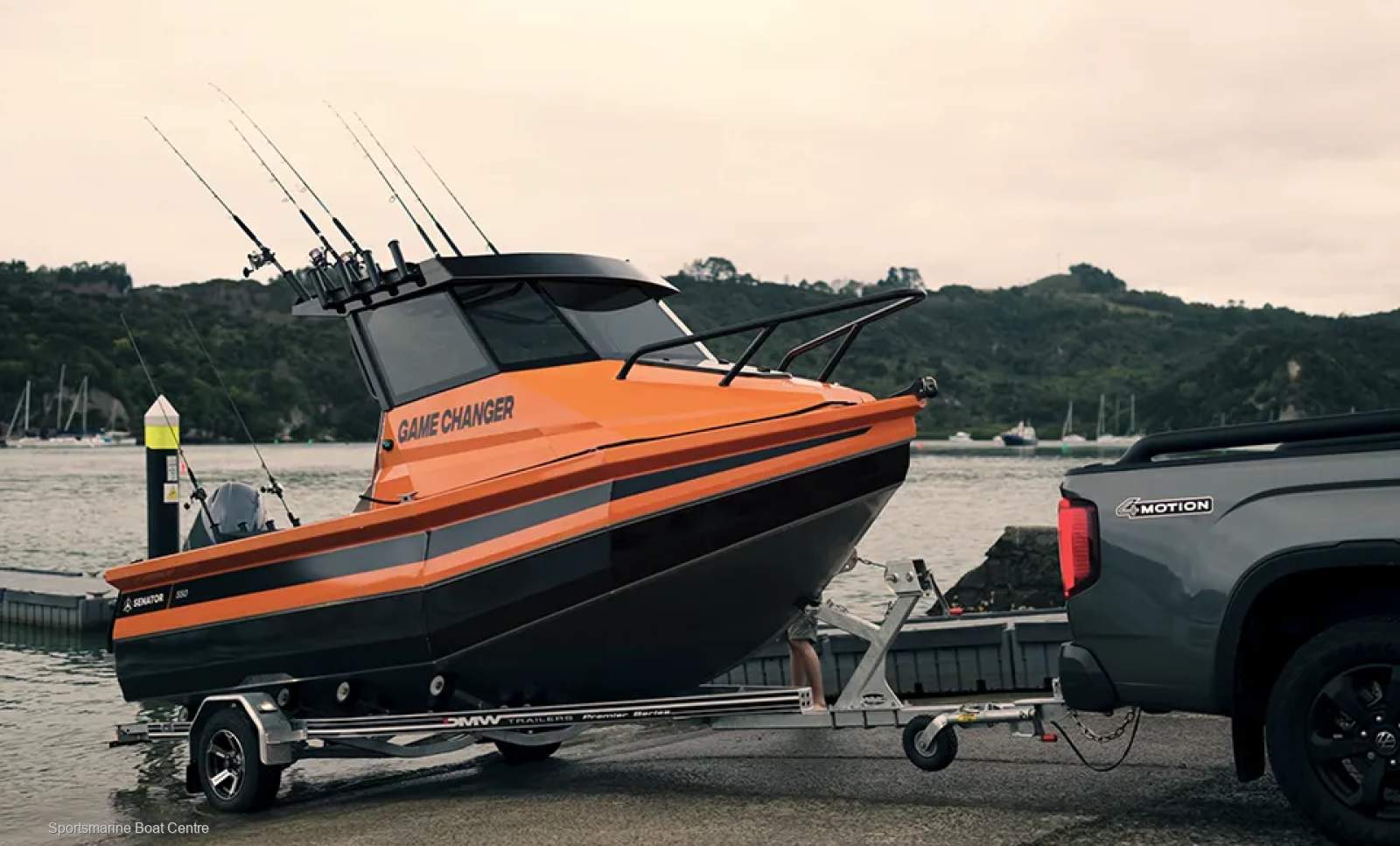 New Senator 550HT Black/Orange