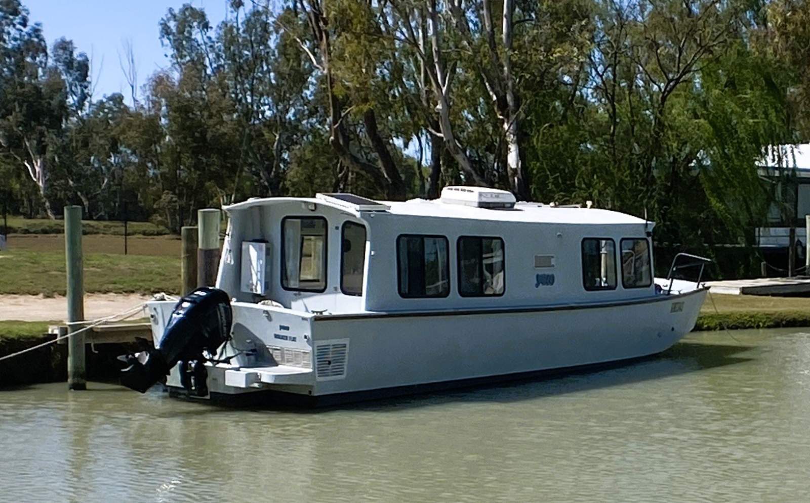 "YOLO" Trailerable One Bed Houseboat, Great Value.
