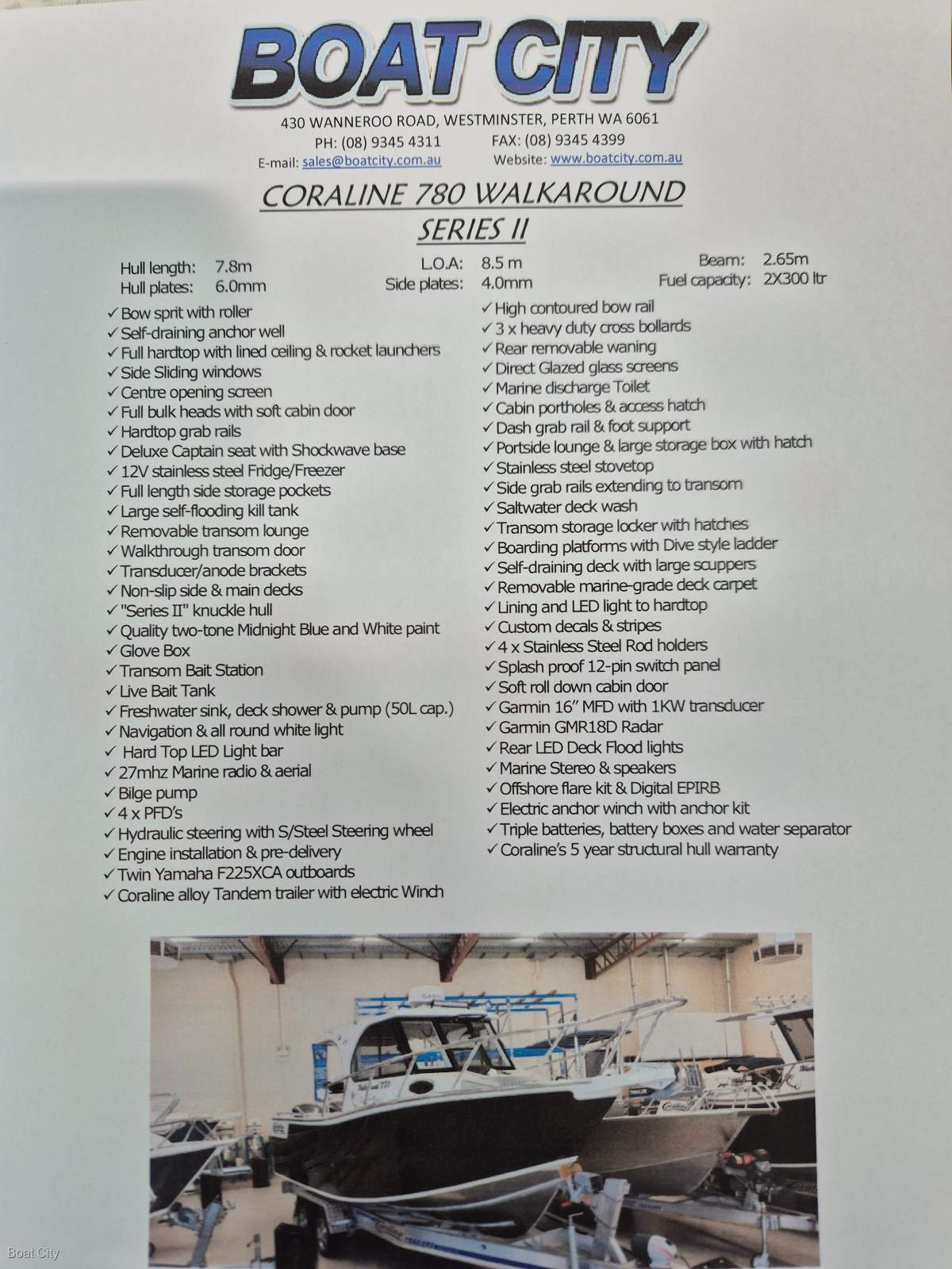 Coraline 780 Platinum Series lll Walkaround