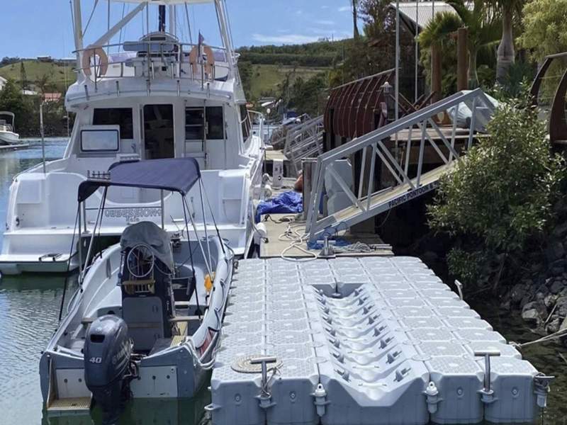 Universal 3-Roller Drive On/Off Docks