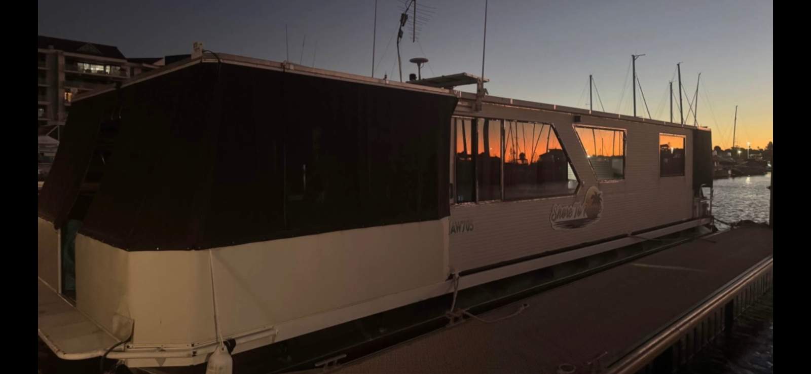 Custom Houseboat
