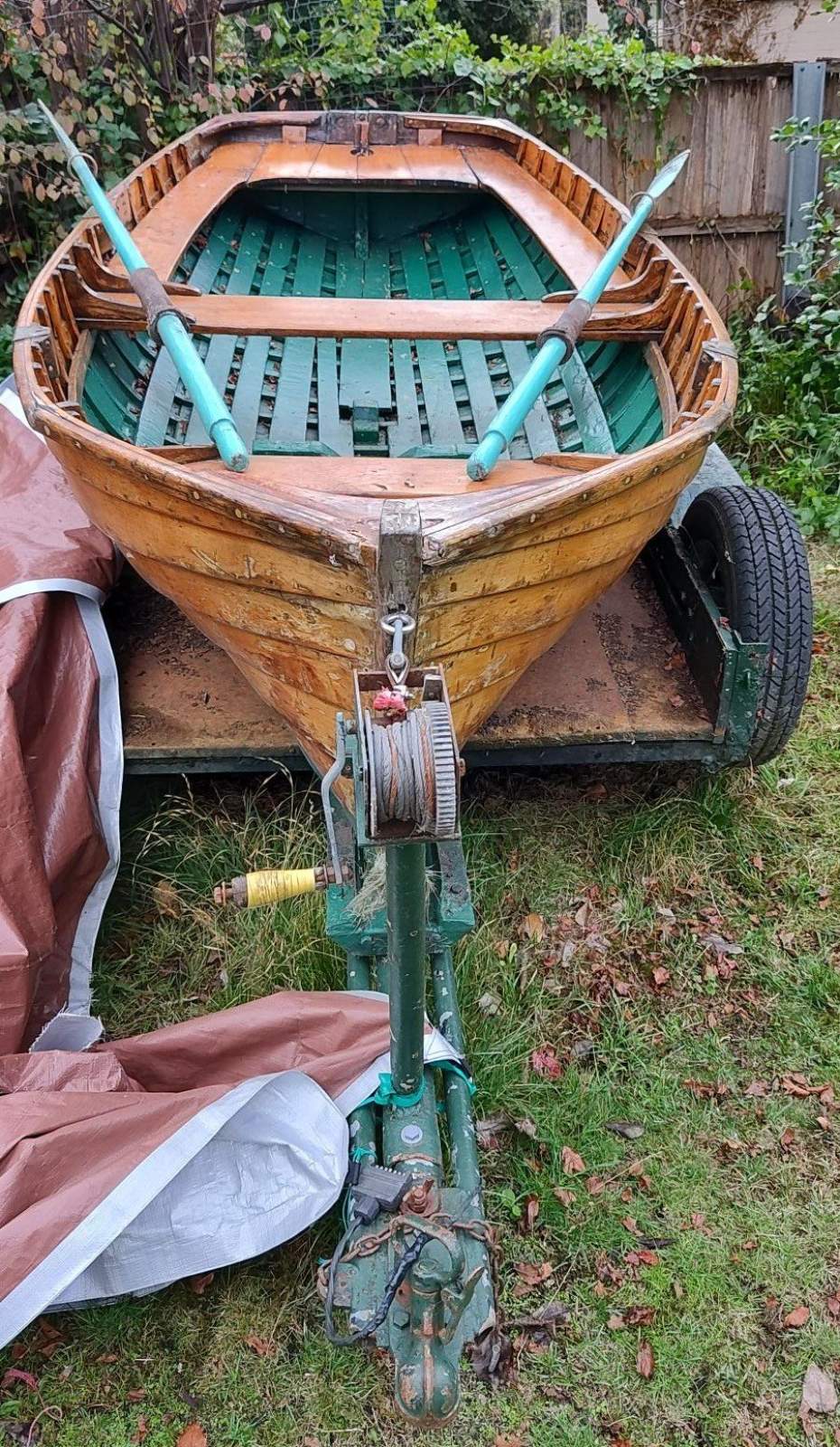 Fazackerley Collectors Boats Huon Pine, Clinker built Dinghy