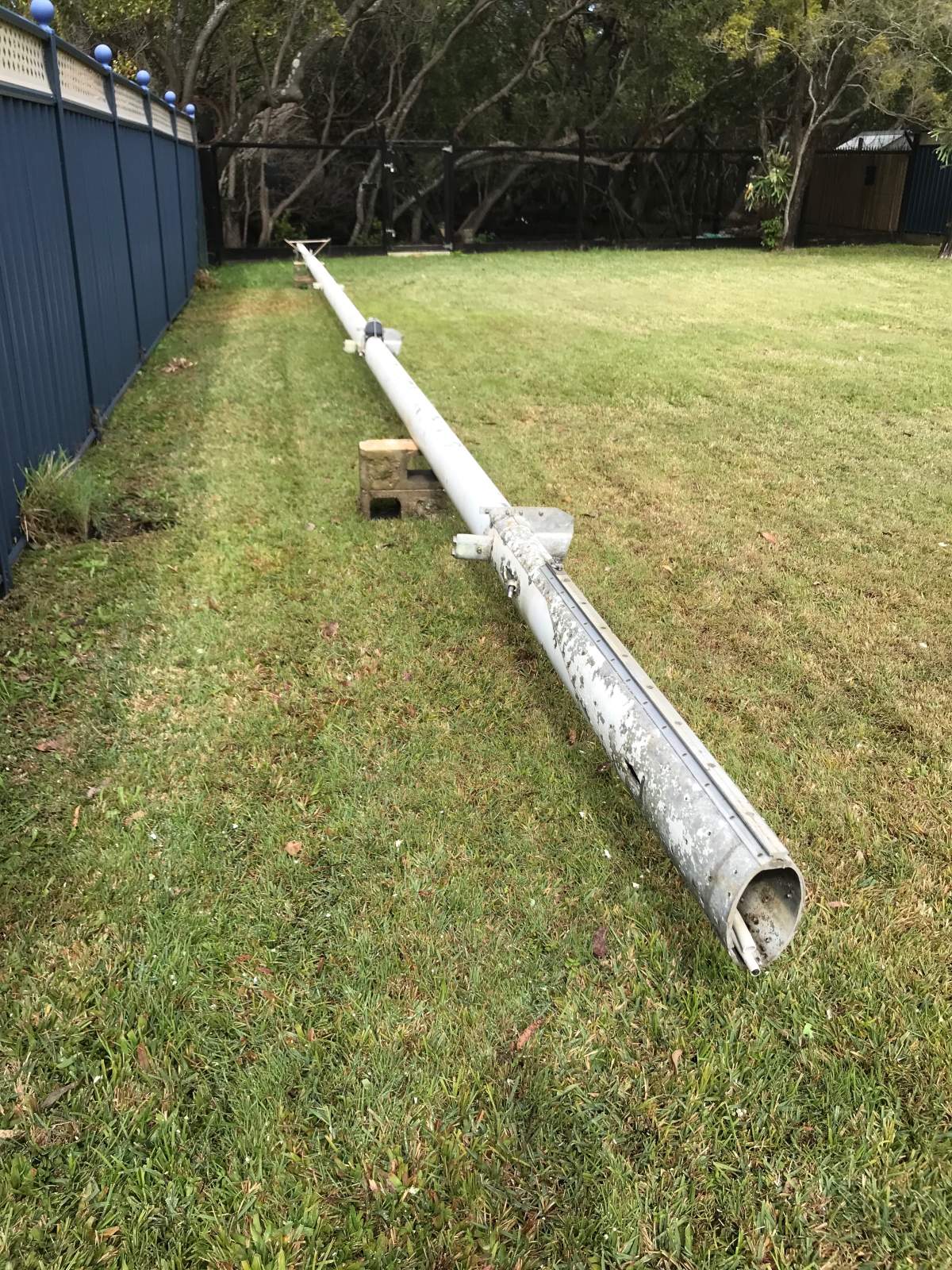 Alloy tapered mast - 16.1m.