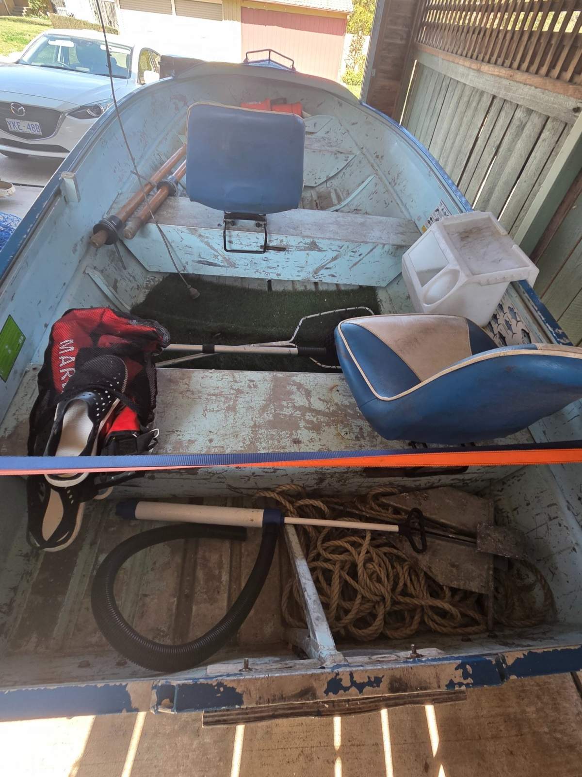 Quintrex 12 Foot Tinny with 9.8 Tohasu engine