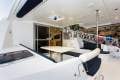Leopard Catamarans 44 In Yacht Charter Program in Whitsundays:Cockpit Side