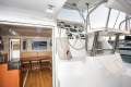 Leopard Catamarans 44 In Yacht Charter Program in Whitsundays:Helm into Galley and Saloon