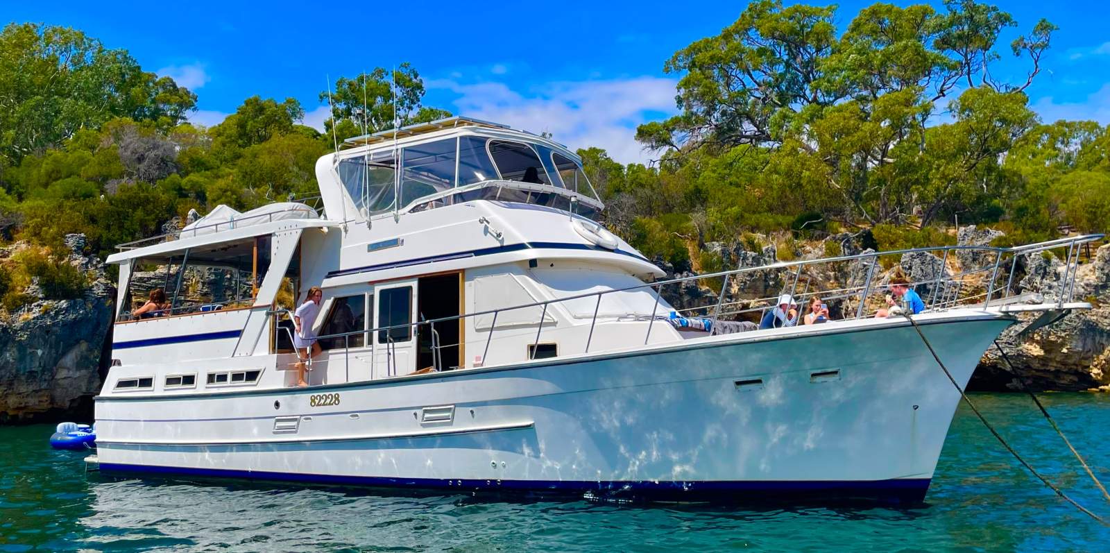 Lyscrest 48 Aft Cabin Flybridge coastal cruiser