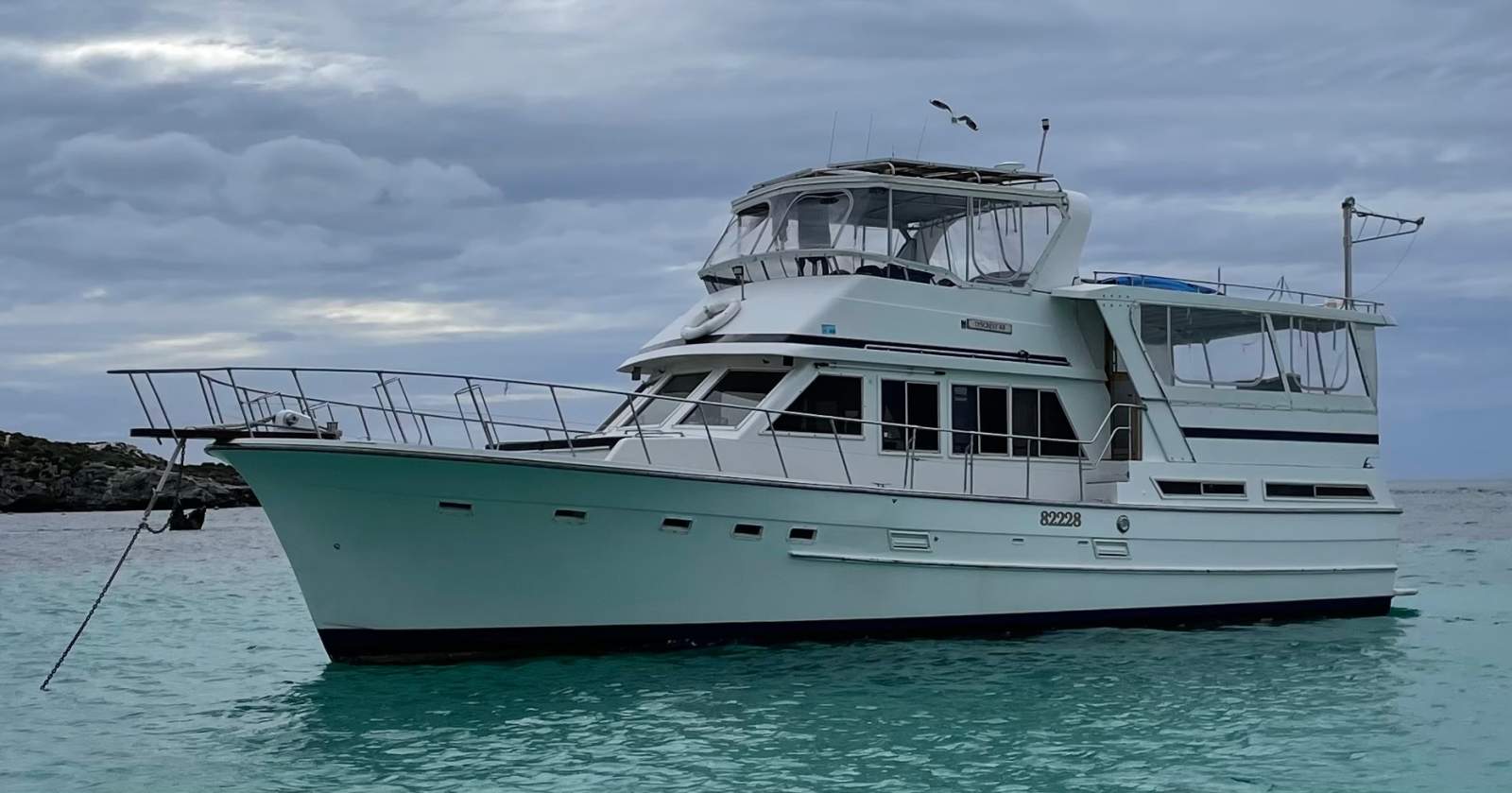Lyscrest 48 Aft Cabin Flybridge coastal cruiser