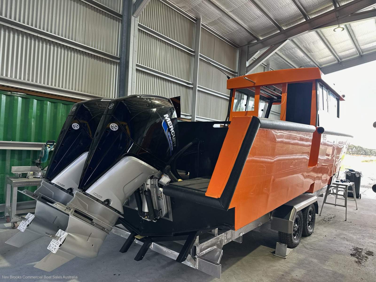 ZED Marine 8.5m HDPE Work Boat