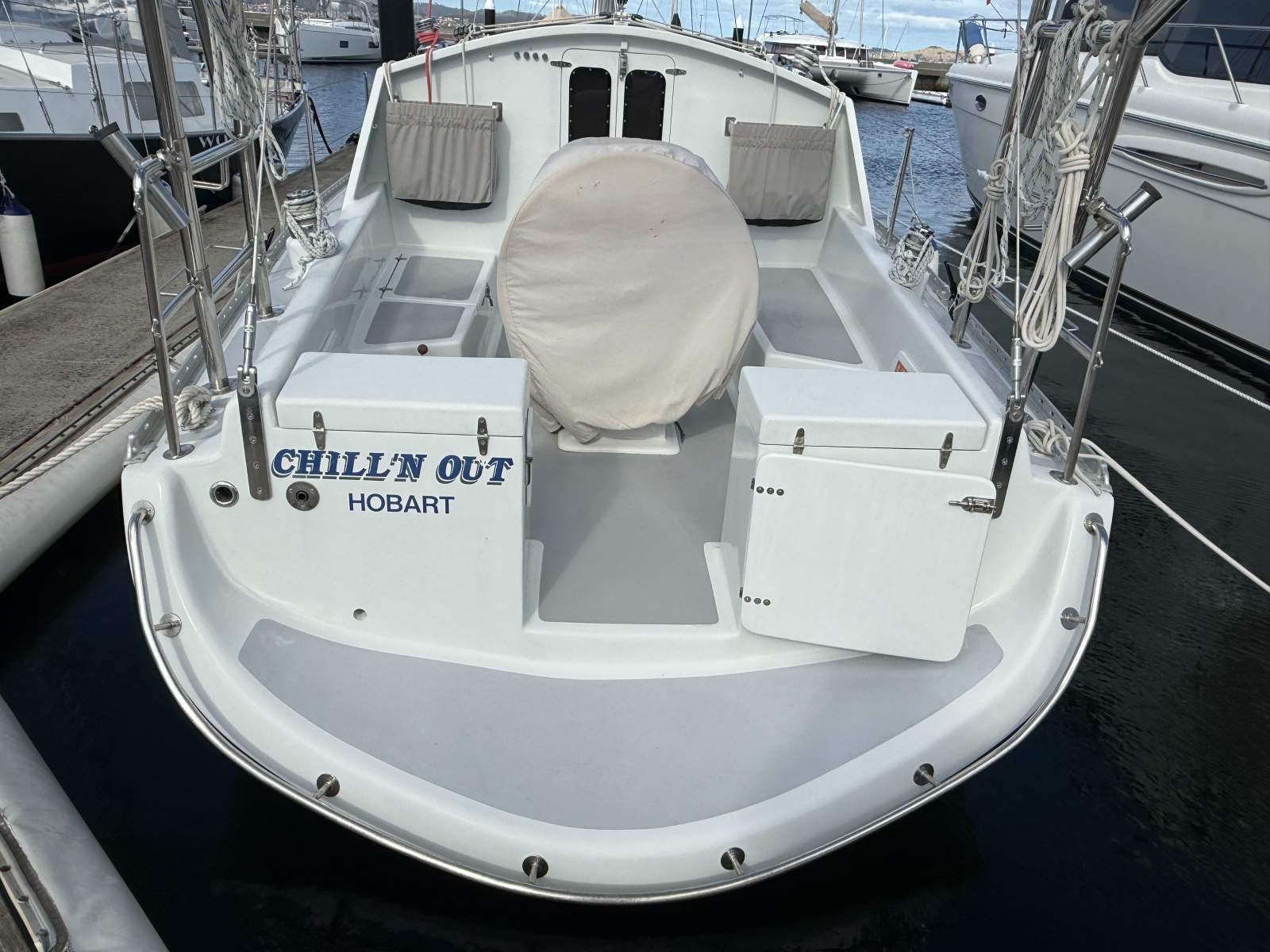 Huon Pilothouse Motor Sailer 2007 Chilln Out (37)