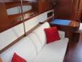 Beneteau Oceanis 46:Saloon Seating with Chart Table behind