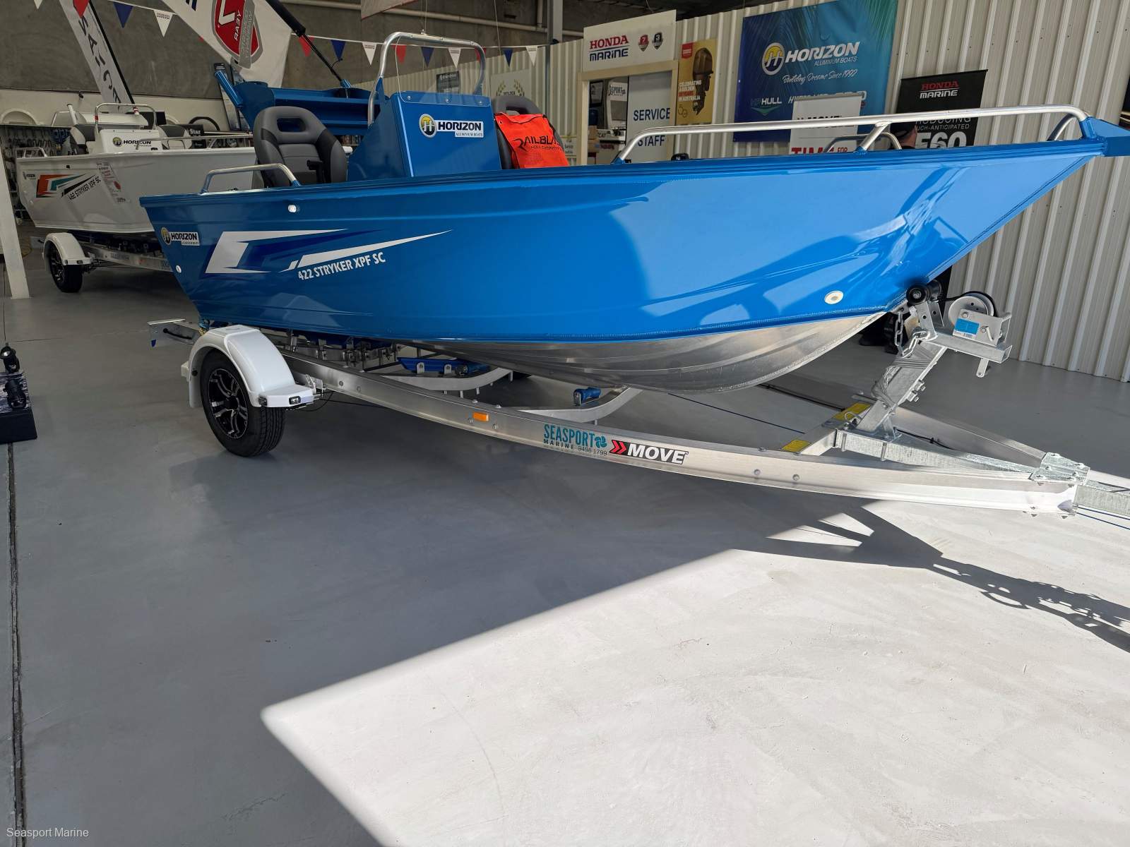 Horizon Aluminium Boats 420 Allrounder Pro 422 Stryker XPF SC