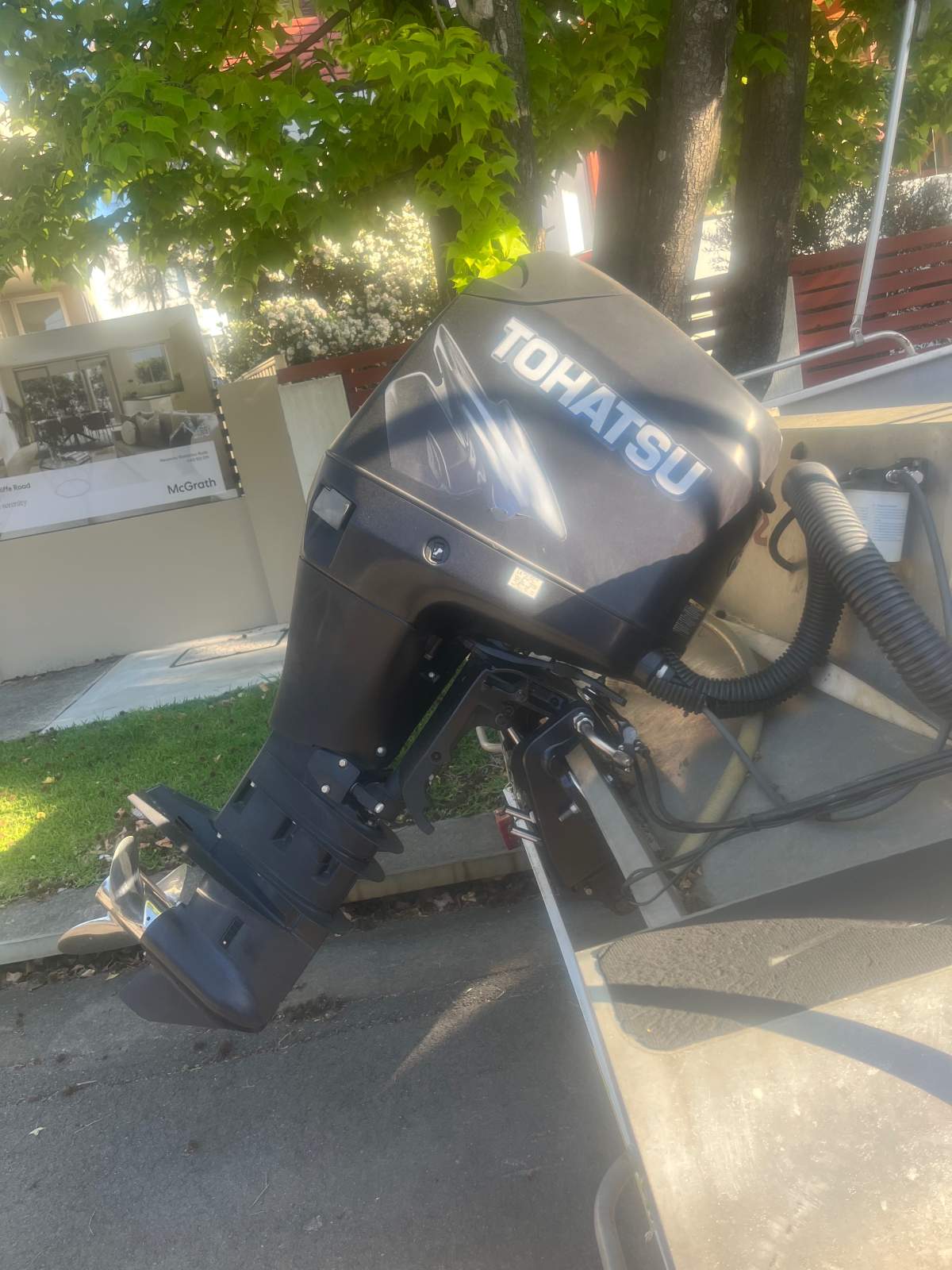 Tohatsu outboard Up for sale is a tohatsu outboard motor 2012 model - long