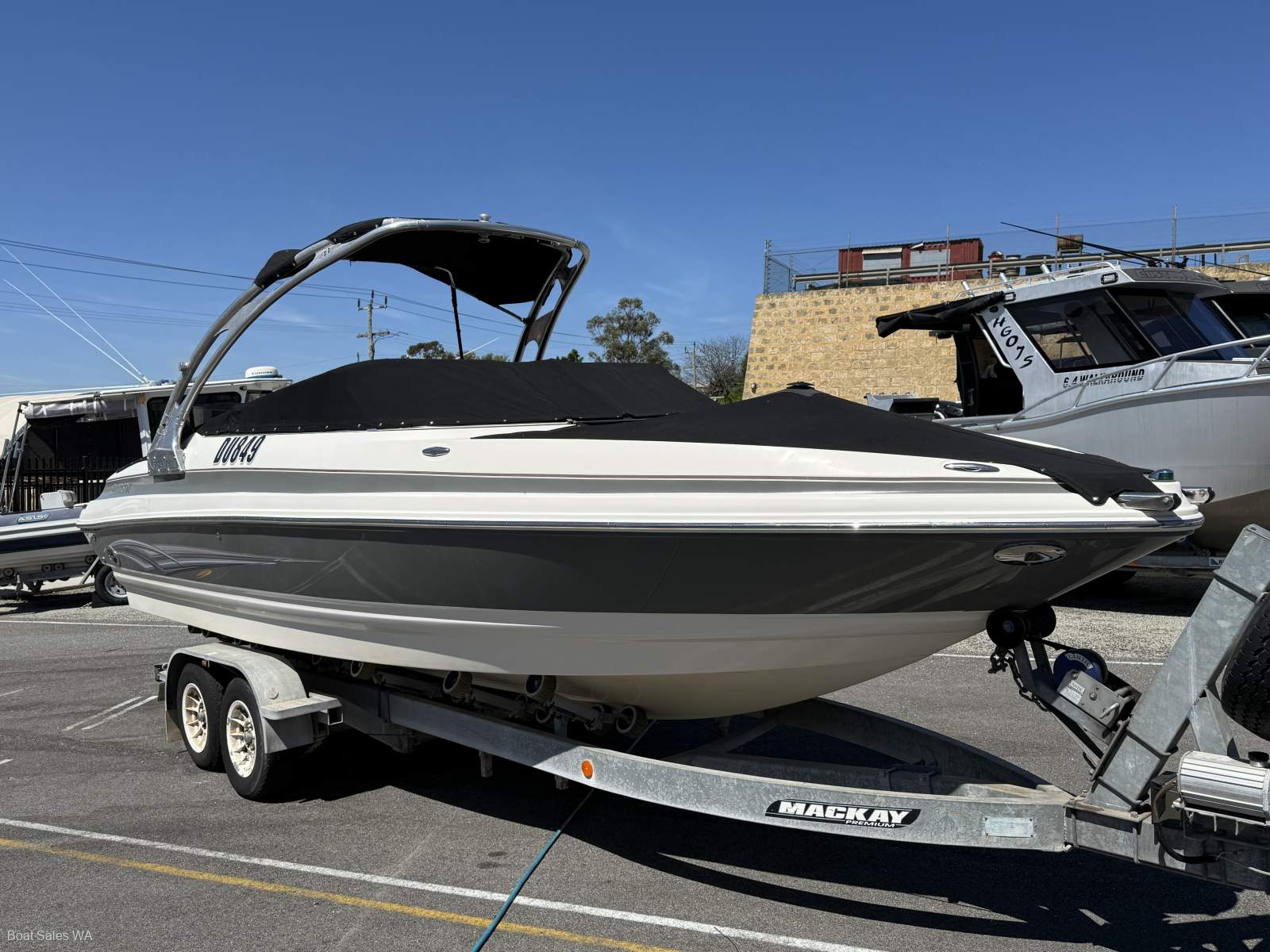 Larson Lxi 248 496 Mercruiser 327hrs with Corsa Exhaust System