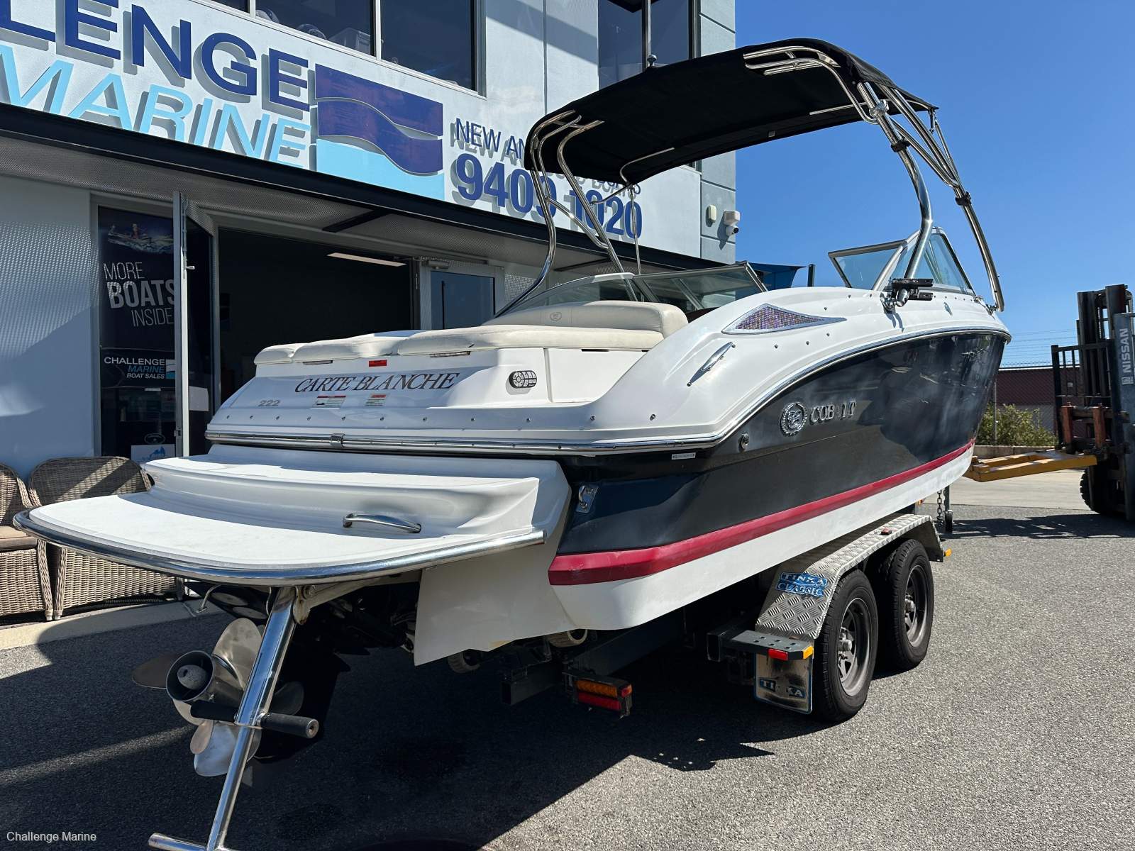 Cobalt 222 Bowrider With Mercruiser 425HP 496 MAG HO