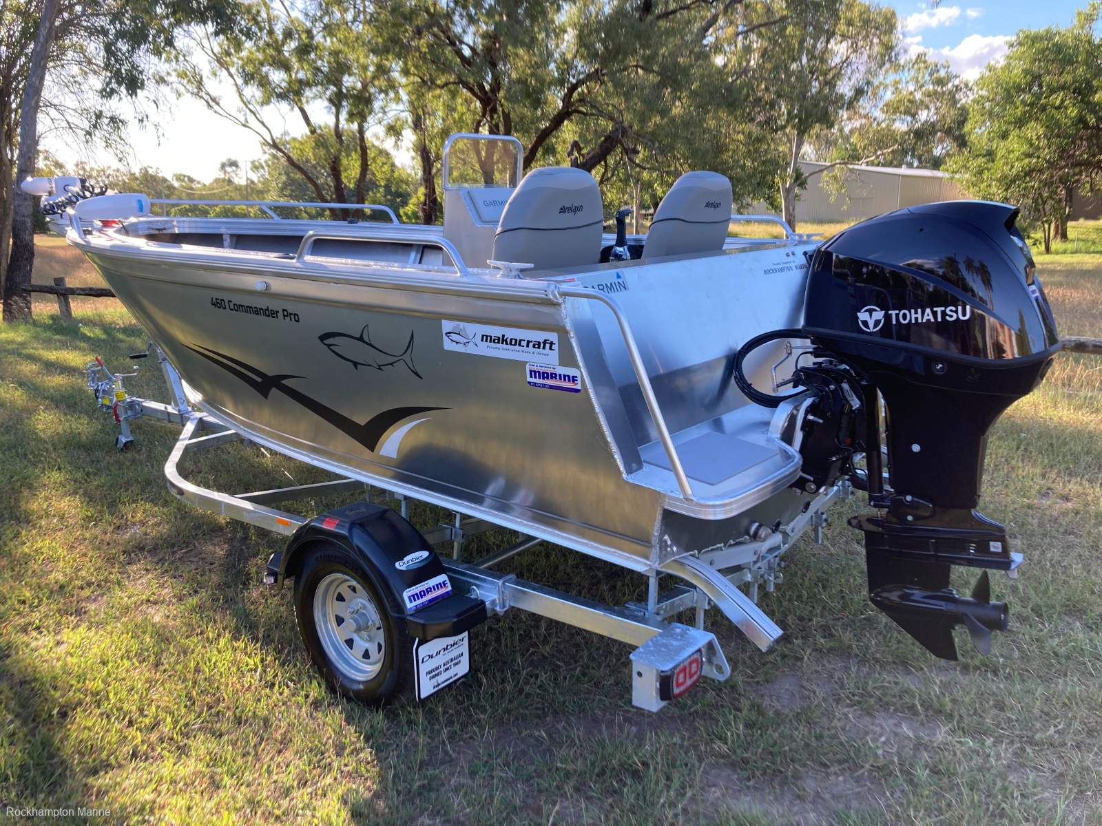 Makocraft 460 Commander Pro Side Console + Options B, M, T PACKAGE FROM ROCKHAMPTON MARINE!