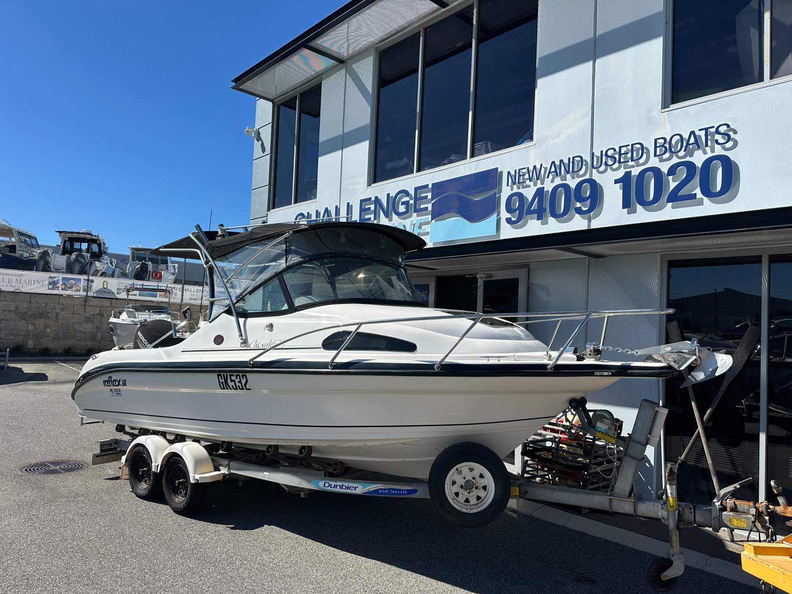 Reflex Chianti 635 With Mercury 150HP 4 Stroke