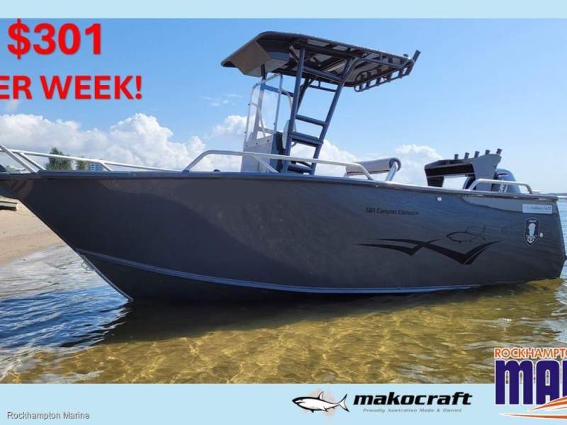 Makocraft 561 Canyon Console B, M, T PACKAGE FROM ROCKHAMPTON MARINE!!