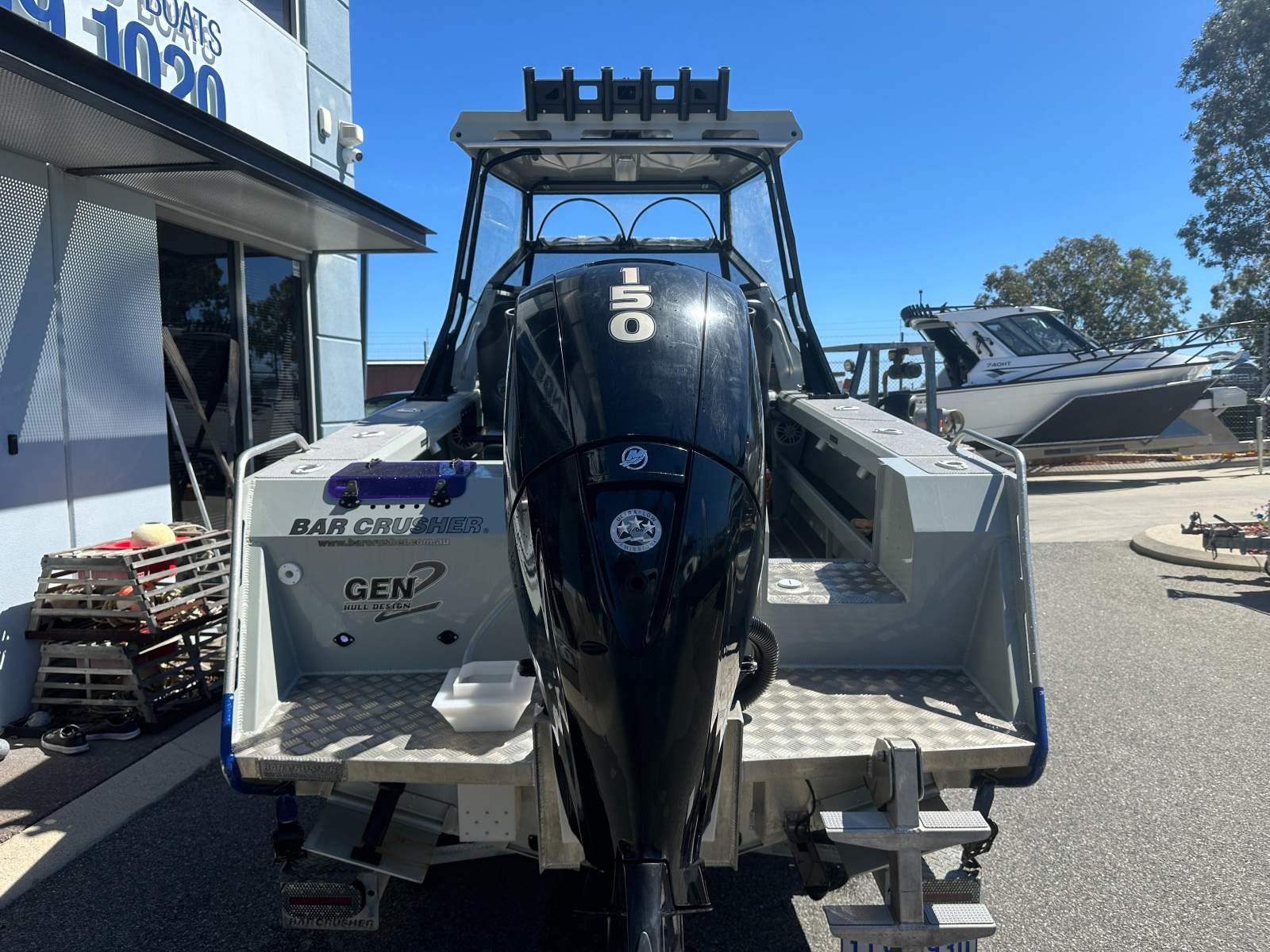 Bar Crusher 615C With Mercury 150HP 4 Stroke 2020 Model