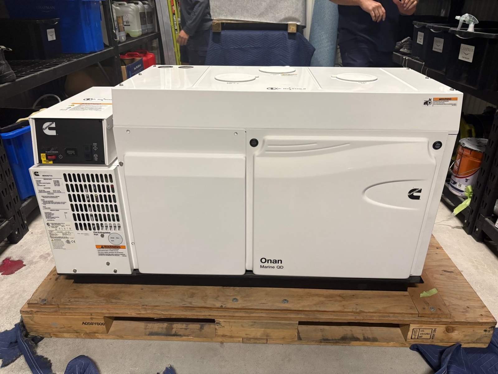2 × Cummins 22.5 kW Marine Generators