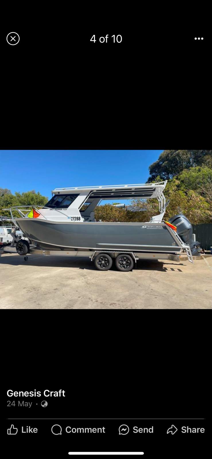 Genesis 750XL Cuddy Cabin 2024