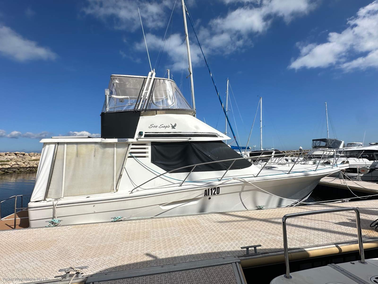 AM 38 Flybridge Cruiser " 2 x 2016 Iveco 450hp ":AM 38 by Yachts West ph 9335 7788