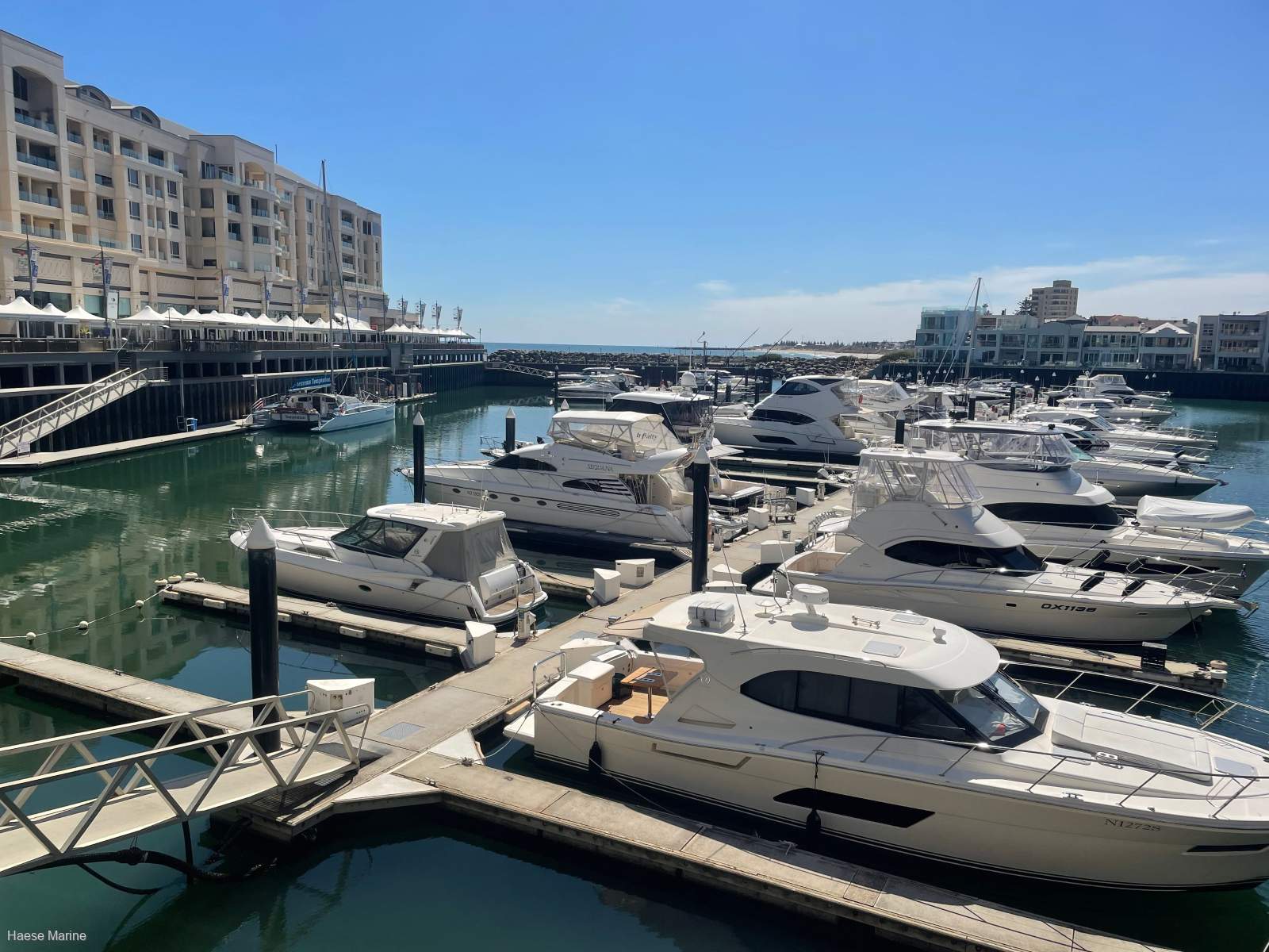 Fabulous, single marina berth available for rent at Glenelg