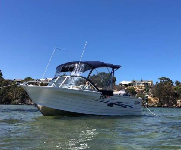 Quintrex 530 Escape ideal boat for water activities, easy to handle