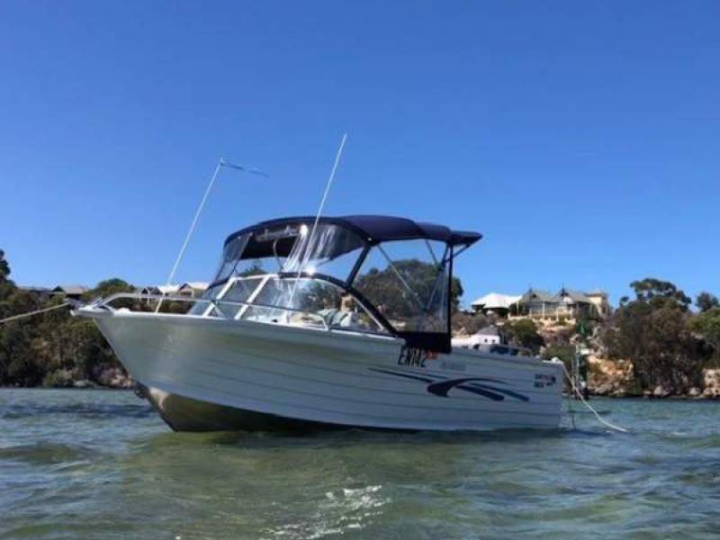Quintrex 530 Escape ideal boat for water activities, easy to handle