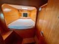 Lagoon 410 with extended transom and enclosed sugar scoops