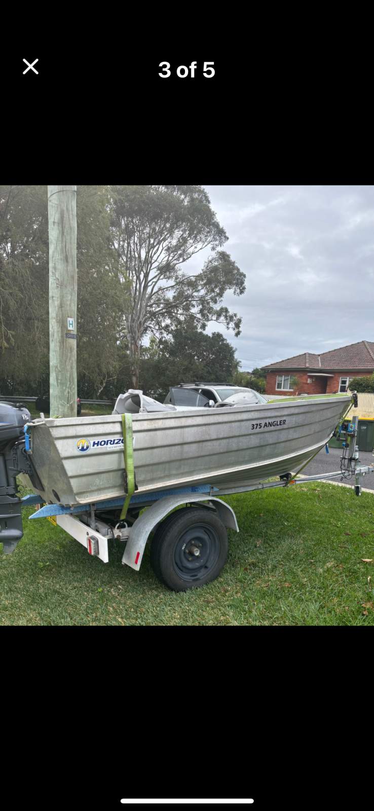 Horizon Aluminium Boats 375 Angler