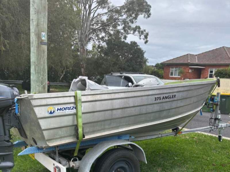 Horizon Aluminium Boats 375 Angler